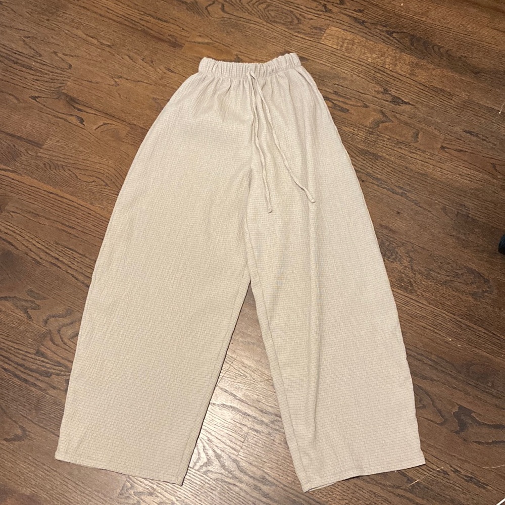 zara flowy pants